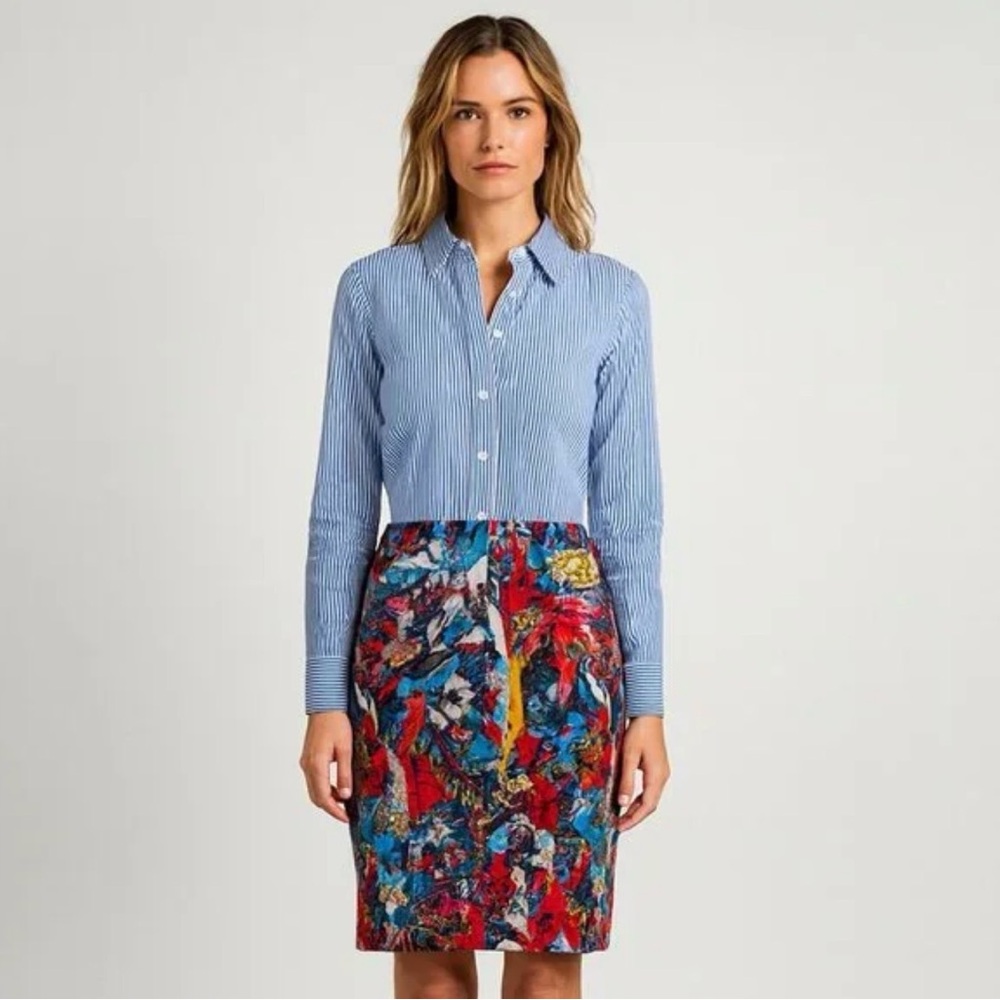 Alice & Olivia Ruela Shirt dress size 8